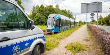 Potrącenie rowerzysty sparaliżowało tramwaje na Kwidzyńskiej