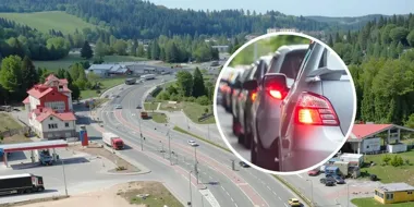 Na DK8 tworzą się wielkie korki. Utrudnienia przy granicy potrwają do czerwca