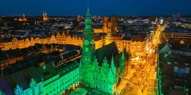 Fasada ratusza pokaże „Serce Miasta”. Na Rynku rusza świetlny spektakl
