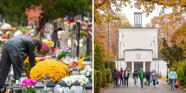 Na Osobowickim trwają przygotowania do Wszystkich Świętych. Narzędzia można wypożyczyć