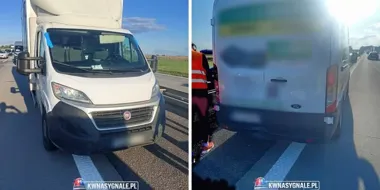 Cztery busy zderzyły się na A4 pod Wrocławiem. Powstał korek