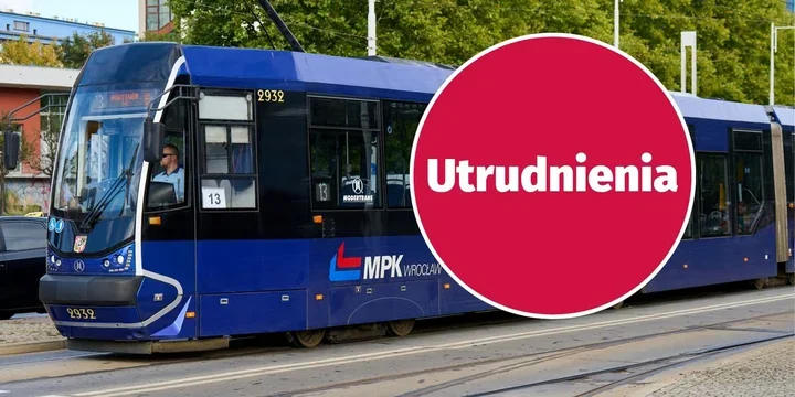 Tramwaje stanęły przed Oporowem. Linie skrócono do Cmentarza Grabiszyńskiego