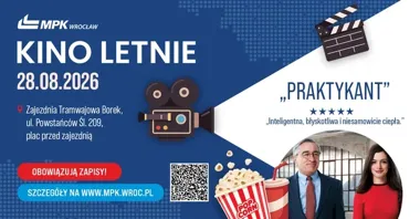 Kino pod gwiazdami na zajezdni. MPK pokaże „Praktykanta”
