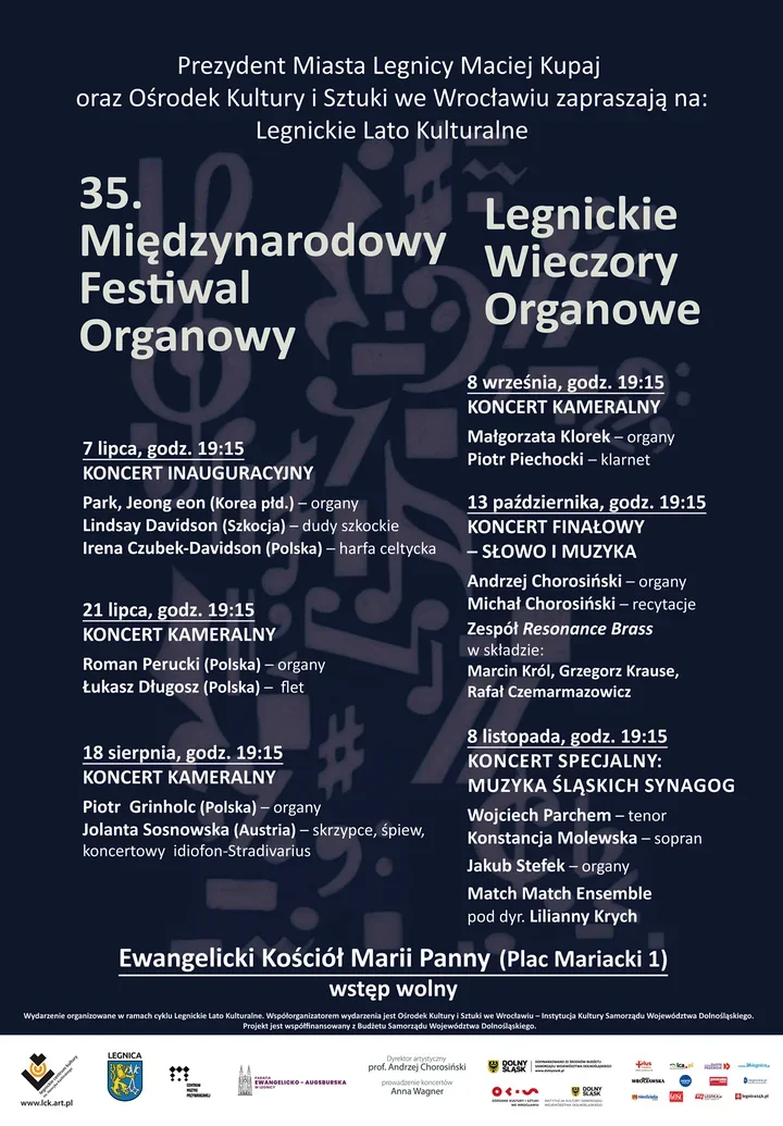 Organy Weiglego zabrzmią na nowo - jubileusz w Legnicy