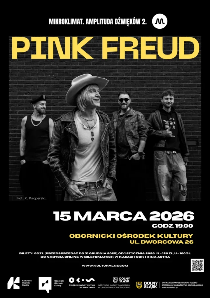 Pink Freud - kiedy jazz spotyka elektronikę w kameralnych Obornikach Śląskich