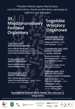 Organy Weiglego zabrzmią na nowo - jubileusz w Legnicy