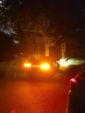 Policjanci po służbie ruszyli do dwóch zdarzeń. Ratowali także psa