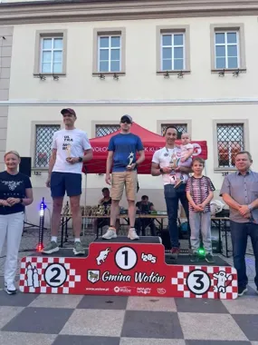 Wrocławski policjant wskoczył na podium w Wołowie na 10-kilometrowej trasie