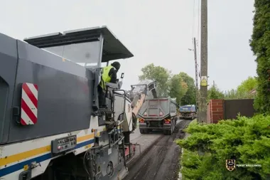 Droga w Łukaszowicach przechodzi przebudowę. Będzie bezpieczniej