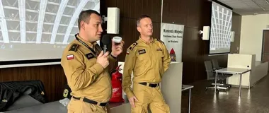 Strażacy rozdali 121 czujników - prelekcja o zagrożeniach w domu