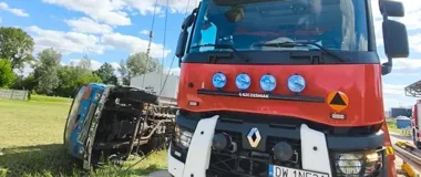 Wrocławscy strażacy szkolili się w przemieszczaniu ciężkich ładunków
