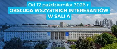 Remont w urzędzie wojewódzkim. Obsługa interesantów przenosi się do sali A
